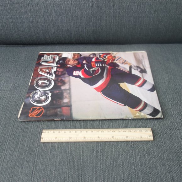 GOAL National Hockey League Magazine Islanders Rockies December 4 1980 Pogram - Picture 4 of 15